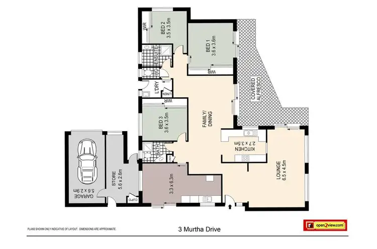 Floorplan of Homely house listing, 3 Murtha Drive, Elanora QLD 4221
