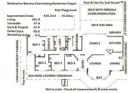 Floorplan of Homely house listing, 5 Dalwood Court, Tallebudgera QLD 4228