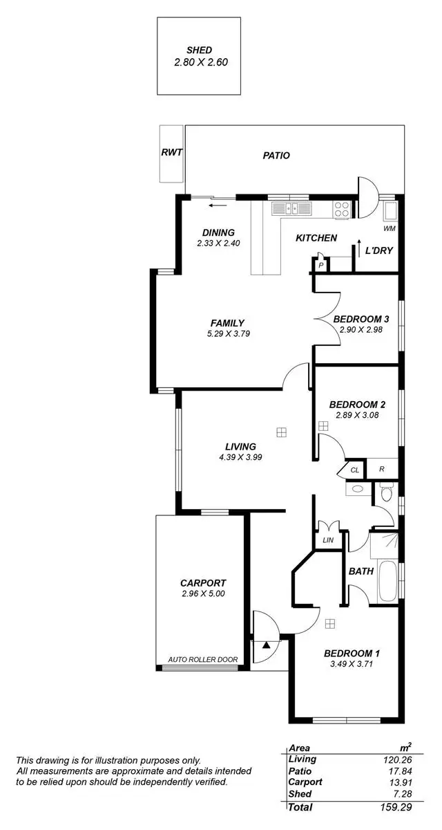 Floorplan of Homely house listing, 5 Satinwood Close, Greenwith SA 5125