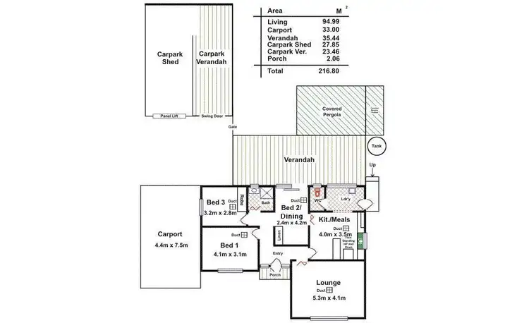 Floorplan of Homely house listing, 59 Lurline Avenue, Gilles Plains SA 5086