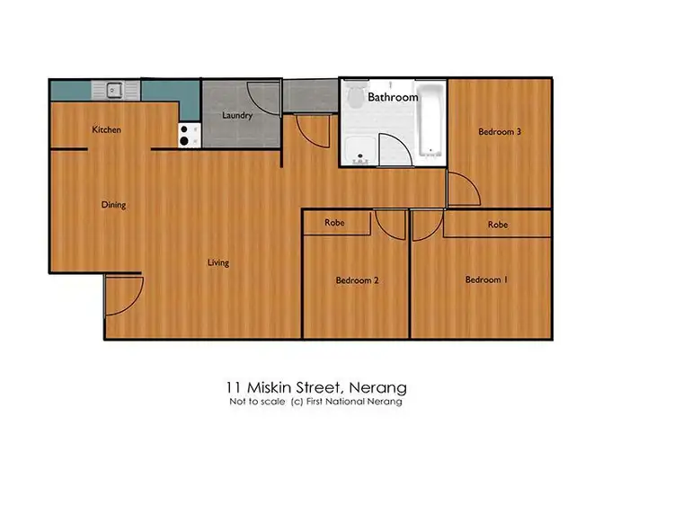 Floorplan of Homely house listing, 11 Miskin Street, Nerang QLD 4211