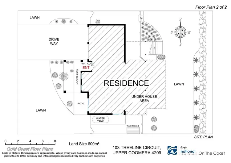 Floorplan of Homely house listing, 103 Treeline Circuit, Upper Coomera QLD 4209