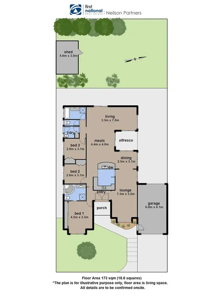 Floorplan of Homely house listing, 25 Jarryd Crescent, Berwick VIC 3806