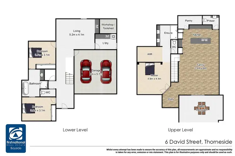 Floorplan of Homely house listing, 6 David Street, Thorneside QLD 4158