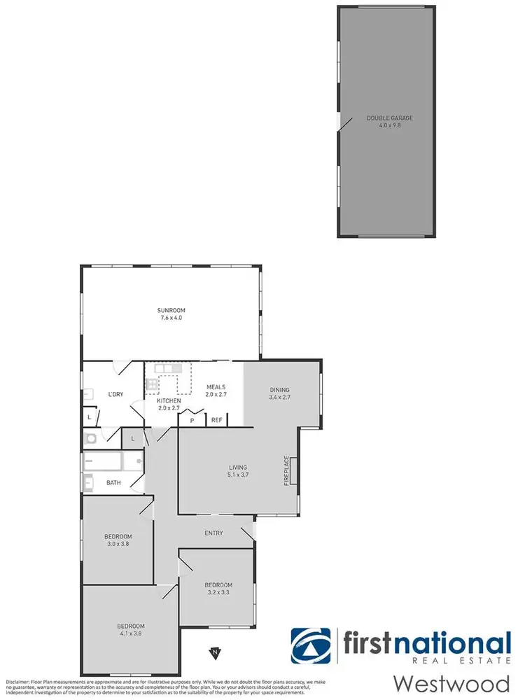Floorplan of Homely house listing, 67 Hall Street, Sunshine West VIC 3020