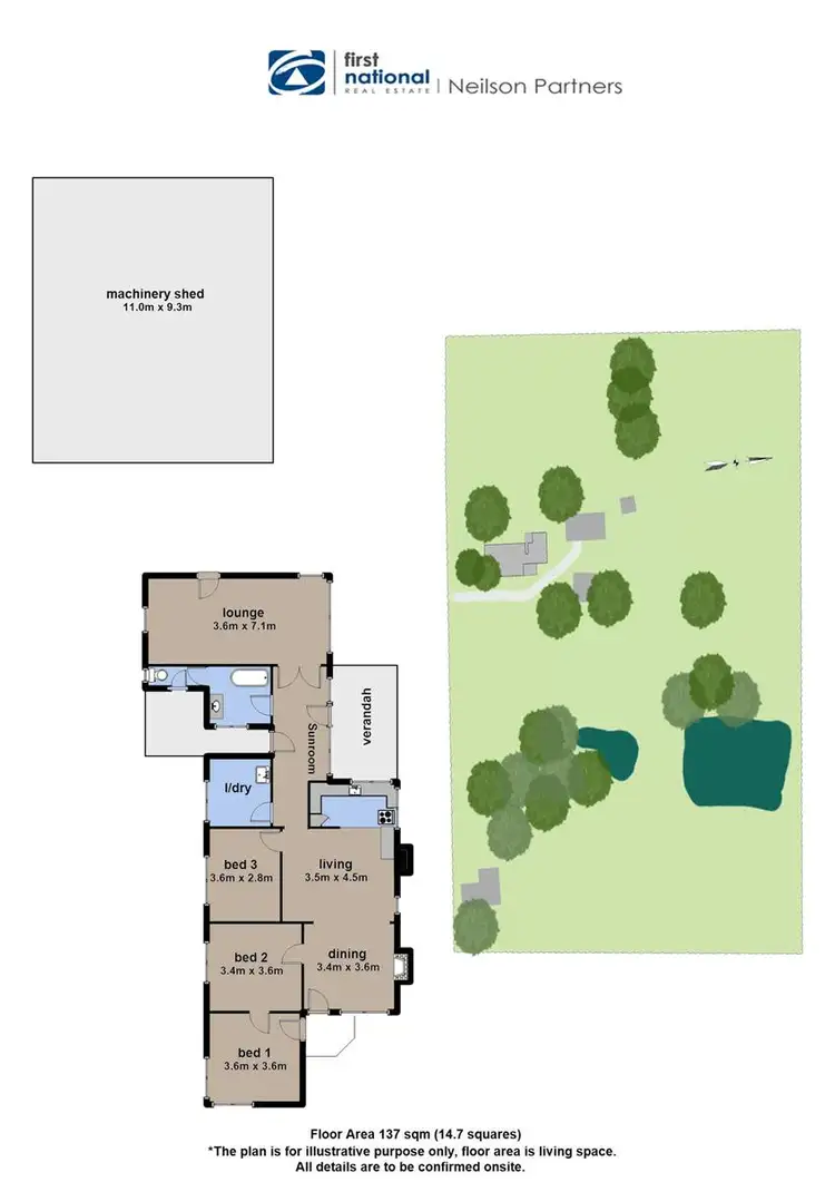 Floorplan of Homely house listing, 276 Seymour Road, Nar Nar Goon North VIC 3812