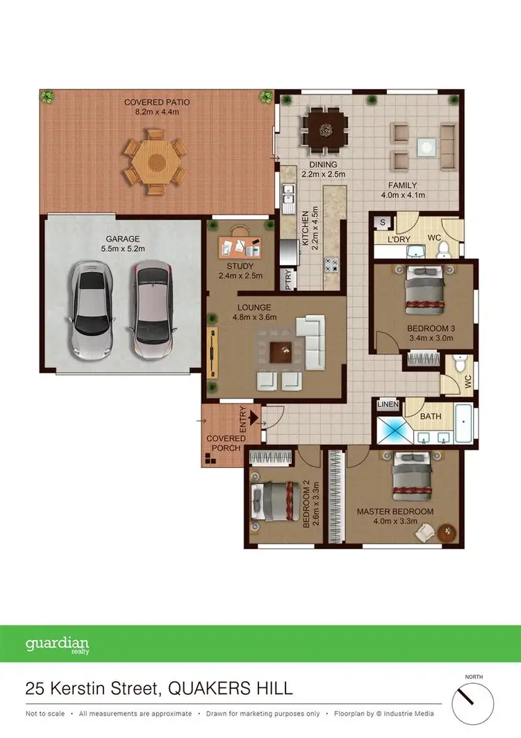 Floorplan of Homely house listing, 25 Kerstin Street, Quakers Hill NSW 2763