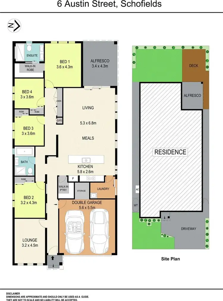 Floorplan of Homely house listing, 6 Austin Street, Schofields NSW 2762