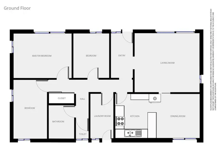 Floorplan of Homely house listing, 5 Healey Close, Wodonga VIC 3690