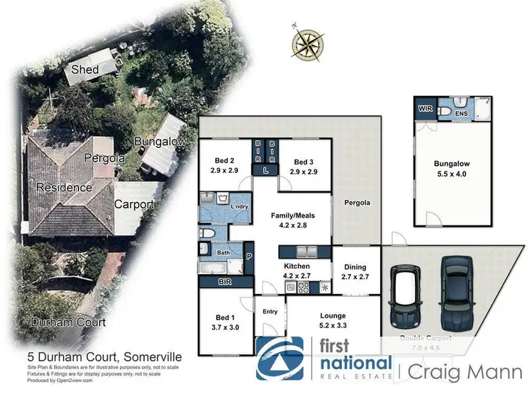 Floorplan of Homely house listing, 5 Durham Court, Somerville VIC 3912