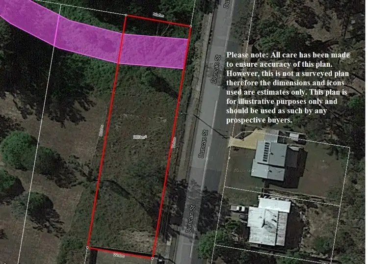 Floorplan of Homely land listing, LOT 1/47 Duncan Street, Riverview QLD 4303