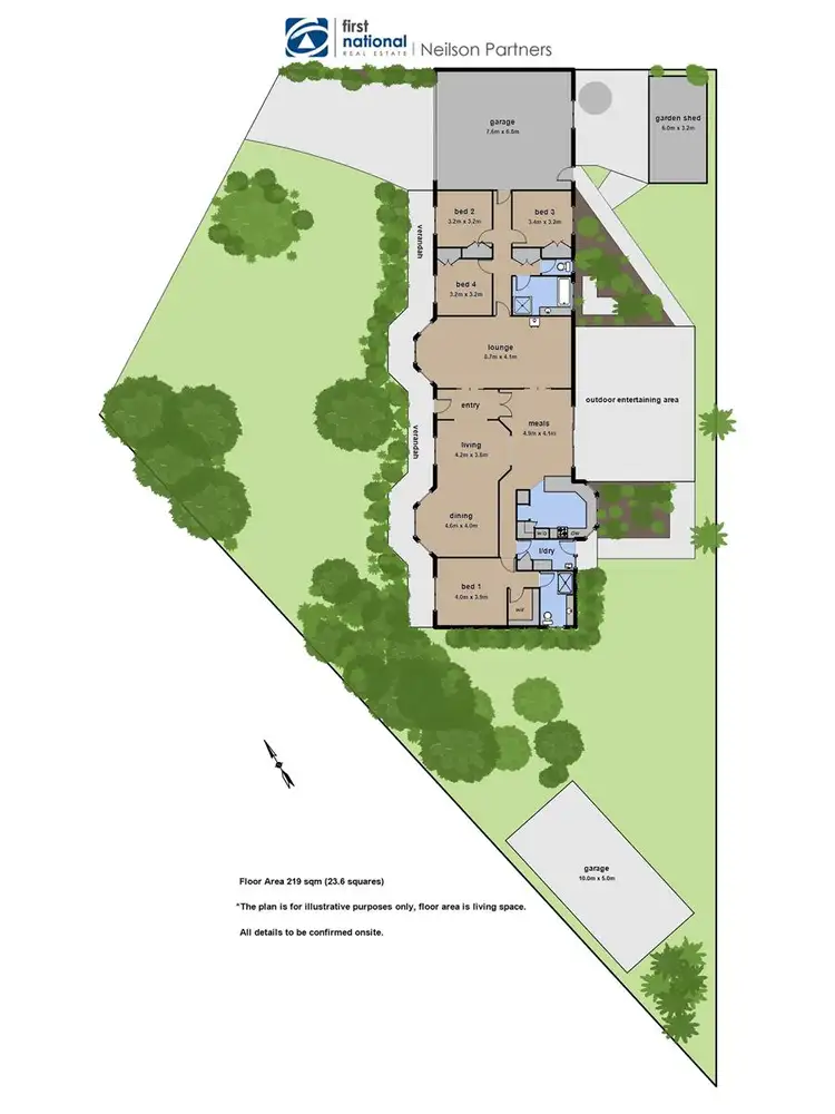 Floorplan of Homely house listing, 24 Baltaser Drive, Pakenham VIC 3810