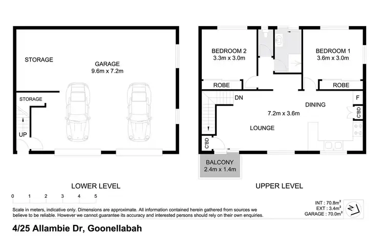 Floorplan of Homely unit listing, 4/25 Allambie Drive, Goonellabah NSW 2480