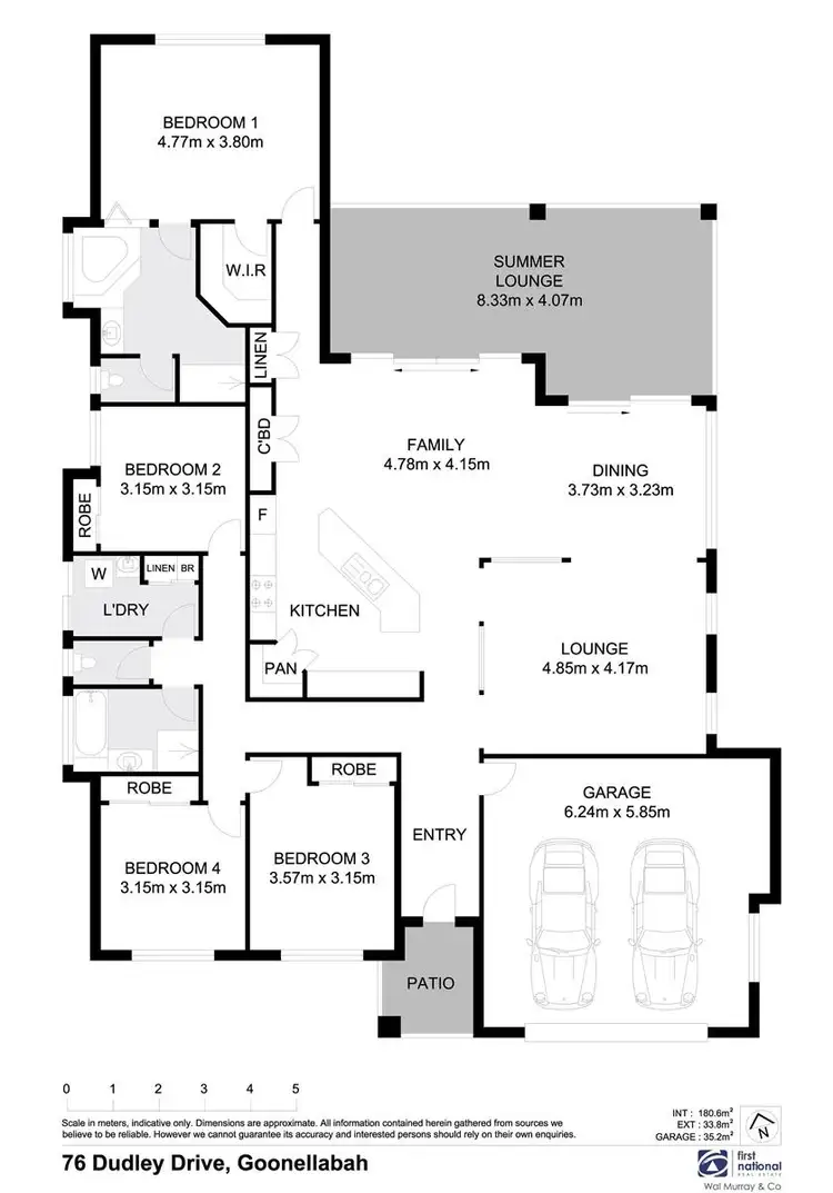 Floorplan of Homely house listing, 76 Dudley Drive, Goonellabah NSW 2480