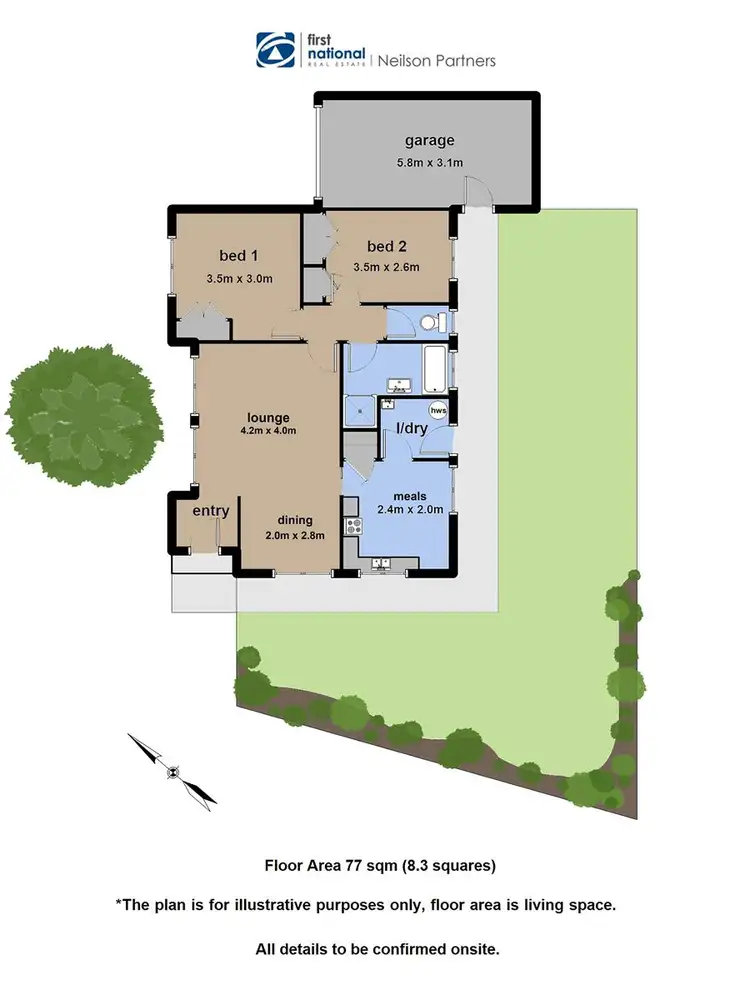 Floorplan of Homely unit listing, 6/13 Snodgrass Street, Pakenham VIC 3810
