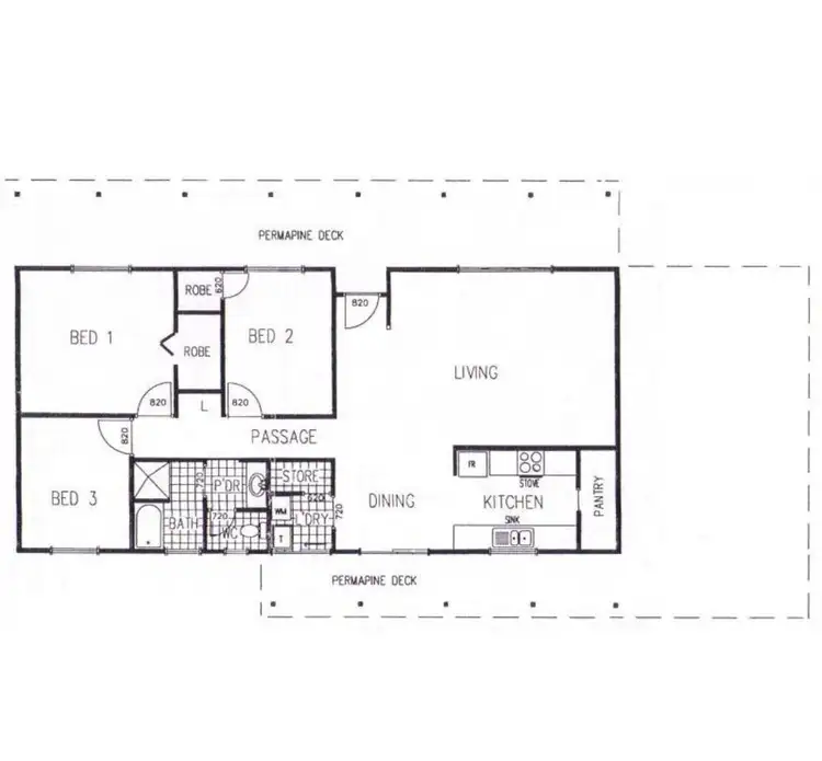 Floorplan of Homely house listing, 11 Ramm Road, Mannum SA 5238