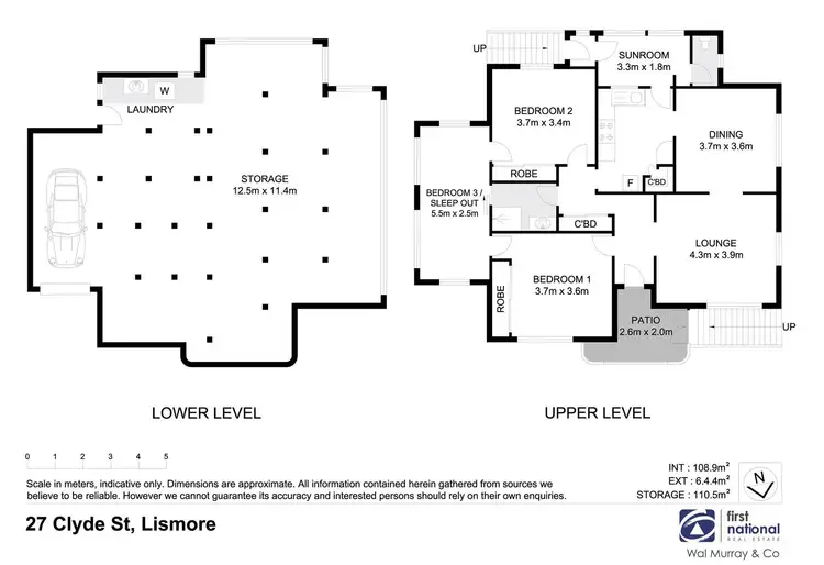 Floorplan of Homely house listing, 27 Clyde Street, Lismore NSW 2480