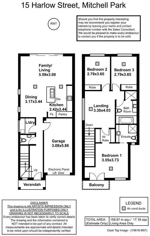 Floorplan of Homely house listing, 15 Harlow Street, Mitchell Park SA 5043