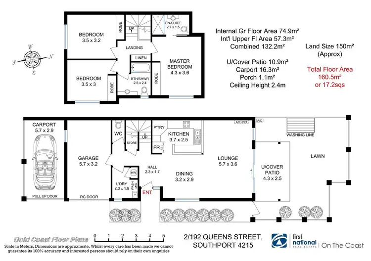 Floorplan of Homely townhouse listing, 2/192-196 Queen Street, Southport QLD 4215