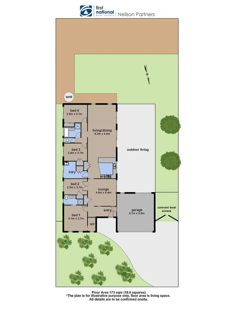 Floorplan of Homely house listing, 17 Thornbill Circuit, Pakenham VIC 3810
