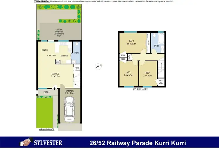 Floorplan of Homely apartment listing, 26/52 Railway Parade, Kurri Kurri NSW 2327