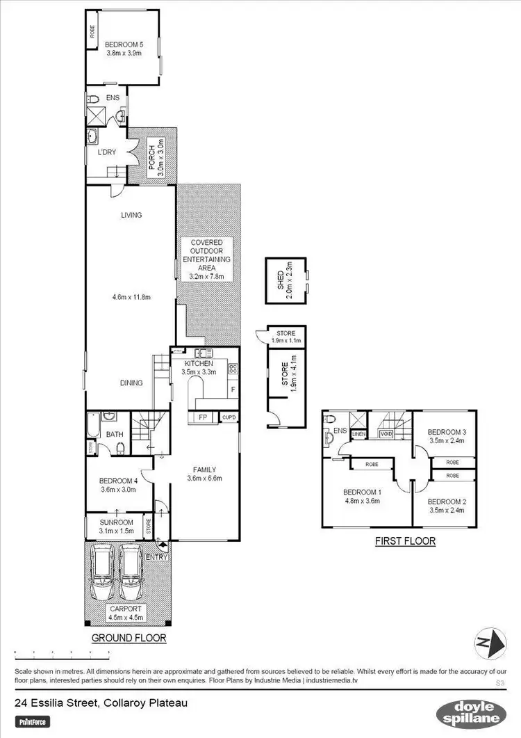 Floorplan of Homely house listing, 24 Essilia Street, Collaroy Plateau NSW 2097