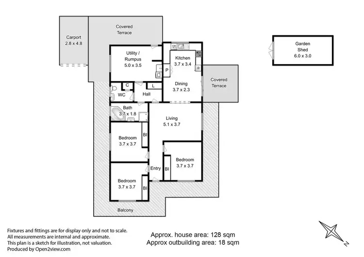 Floorplan of Homely house listing, 7677 Channel Highway, Cygnet TAS 7112