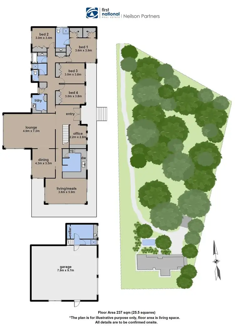 Floorplan of Homely house listing, 52 Langmore Lane, Berwick VIC 3806