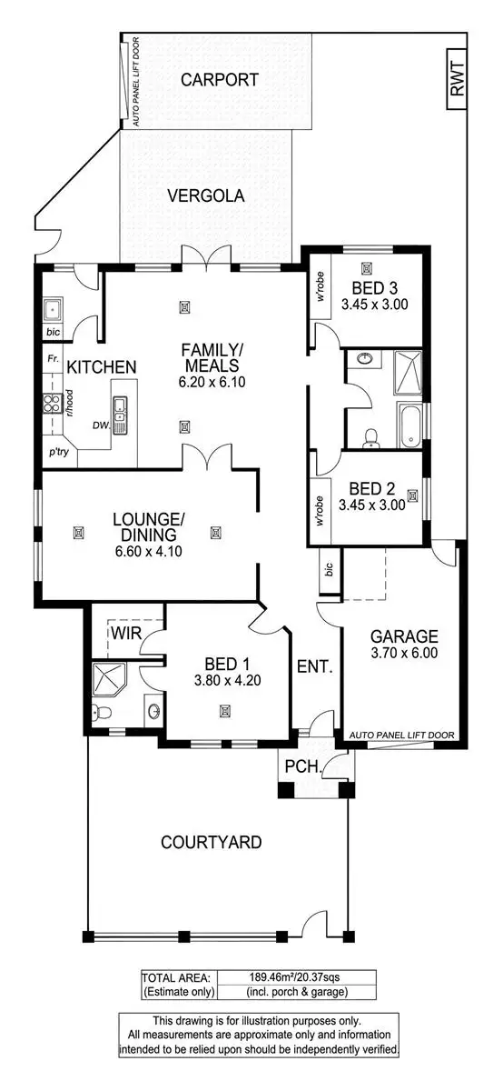 Floorplan of Homely house listing, 5 Eton Road, Somerton Park SA 5044