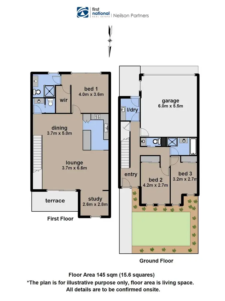 Floorplan of Homely townhouse listing, 34 Ezra Crescent, Officer VIC 3809