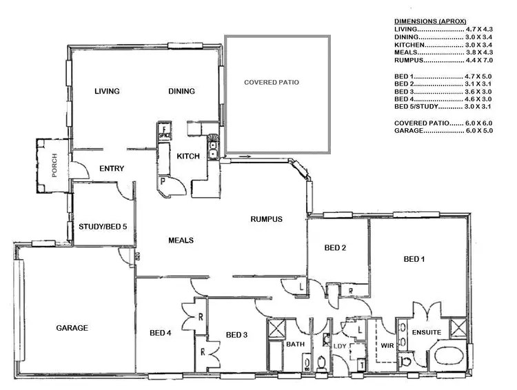 Floorplan of Homely house listing, 9 Gordonbrook Close, Albany Creek QLD 4035