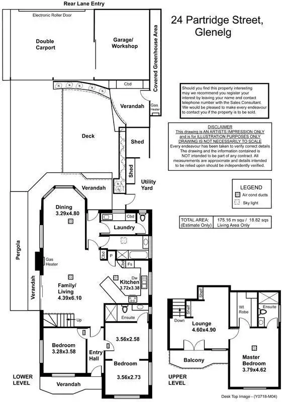 Floorplan of Homely house listing, 24 Partridge Street, Glenelg SA 5045