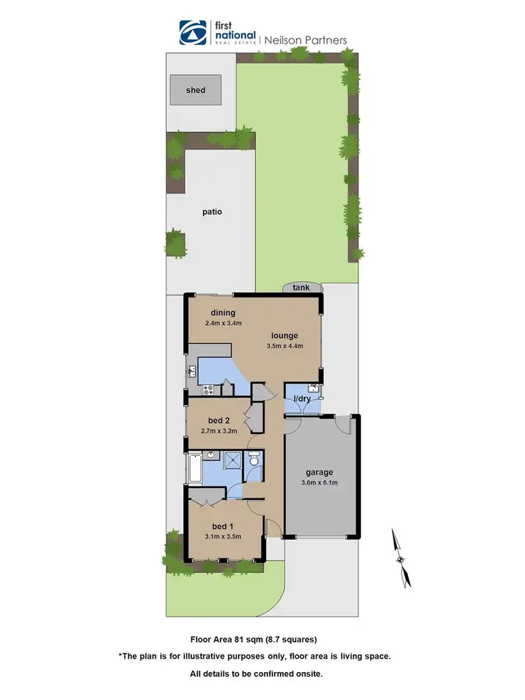 Floorplan of Homely unit listing, 9/7 Melissa Way, Pakenham VIC 3810