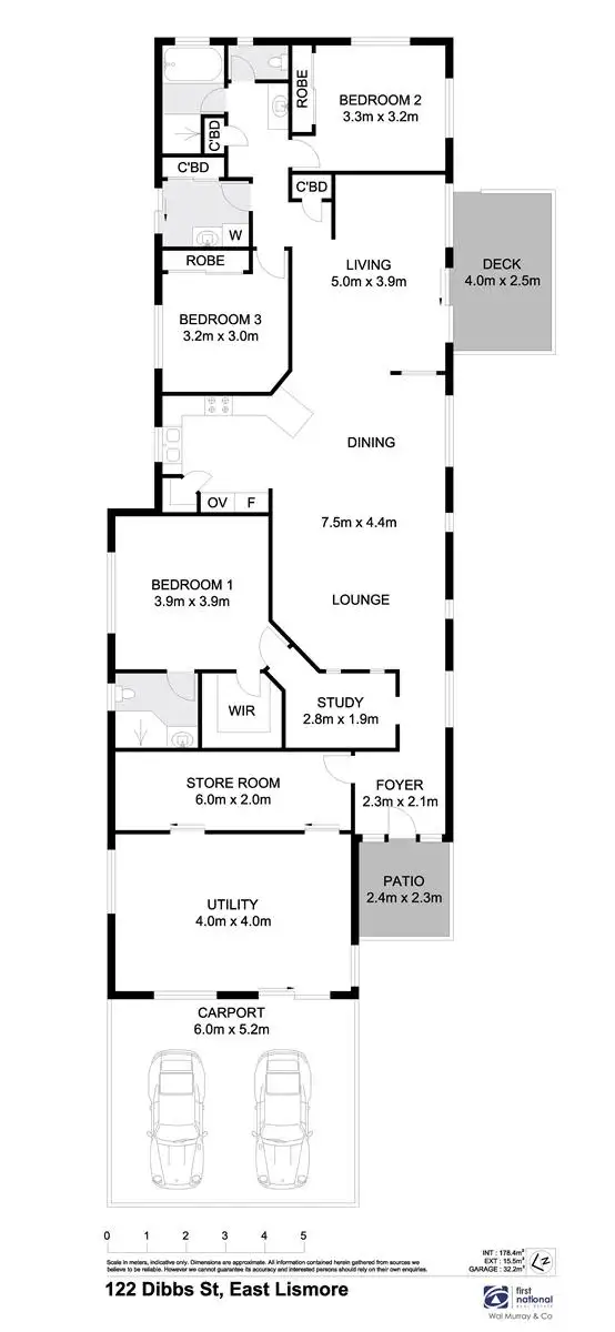 Floorplan of Homely house listing, 122 Dibbs Street, East Lismore NSW 2480