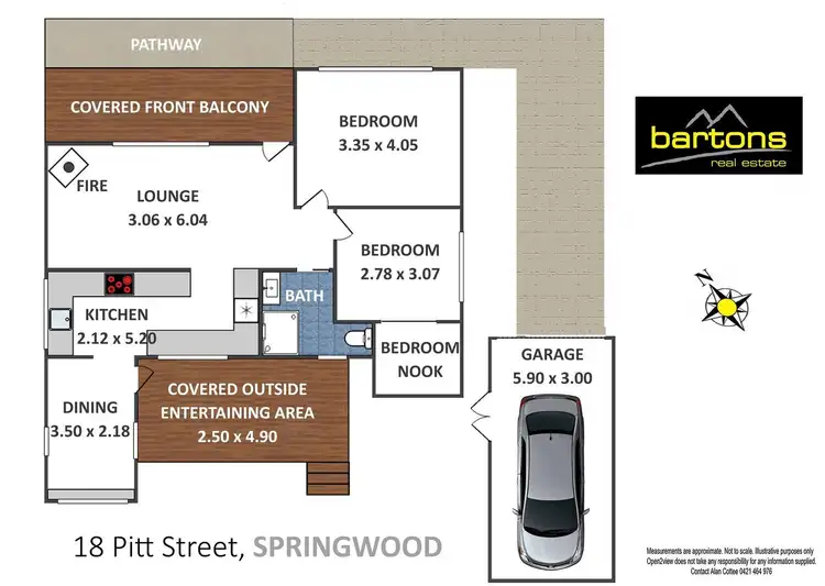 Floorplan of Homely house listing, 18 Pitt Street, Springwood NSW 2777