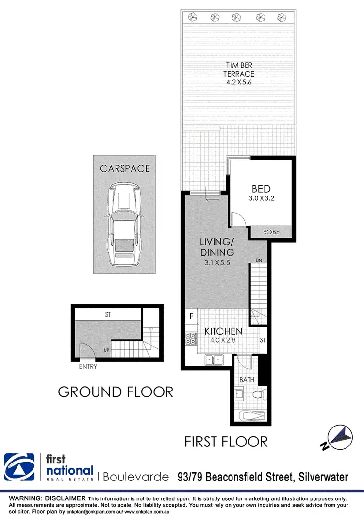 Floorplan of Homely apartment listing, 93/79-87 Beaconsfield Street, Silverwater NSW 2128