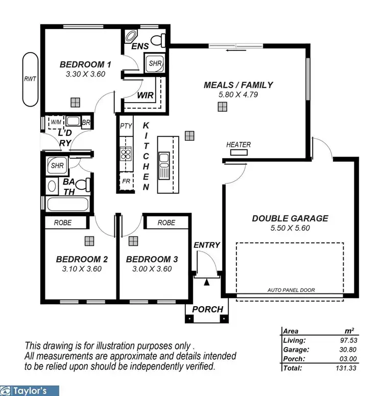 Floorplan of Homely house listing, 3A Pantowora Drive, Hope Valley SA 5090