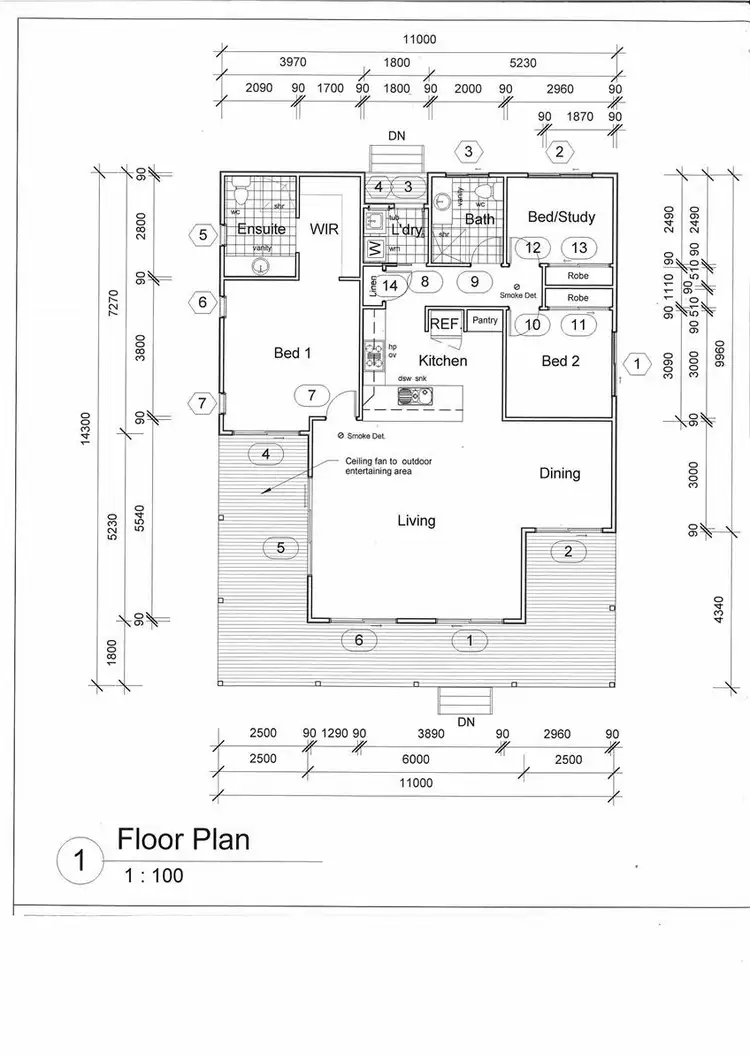 Floorplan of Homely house listing, 6 Sandy Close, Mission Beach QLD 4852