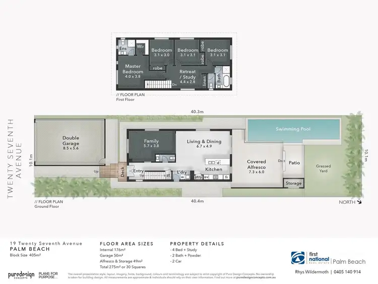 Floorplan of Homely house listing, 19 Twenty Seventh Avenue, Palm Beach QLD 4221