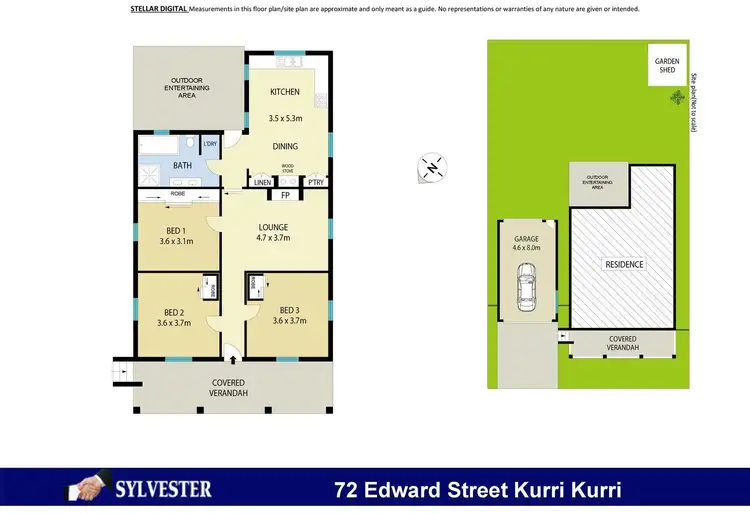 Floorplan of Homely house listing, 72 Edward Street, Kurri Kurri NSW 2327