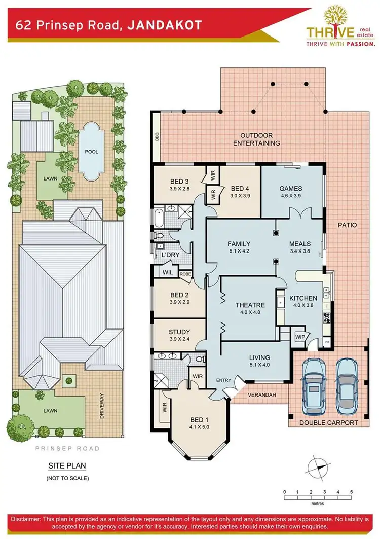 Floorplan of Homely house listing, 62 Prinsep Road, Jandakot WA 6164