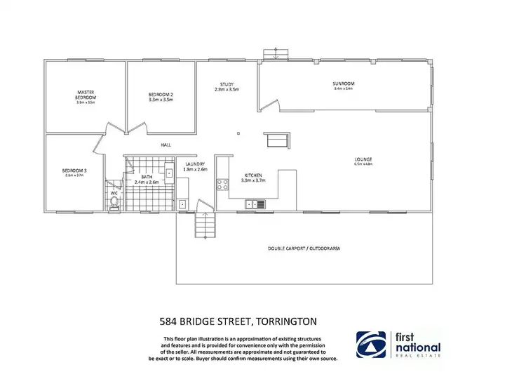 Floorplan of Homely house listing, 584 Bridge Street, Torrington QLD 4350