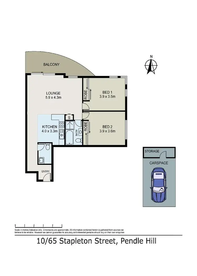 Floorplan of Homely apartment listing, 10/65-69 Stapleton Street, Pendle Hill NSW 2145