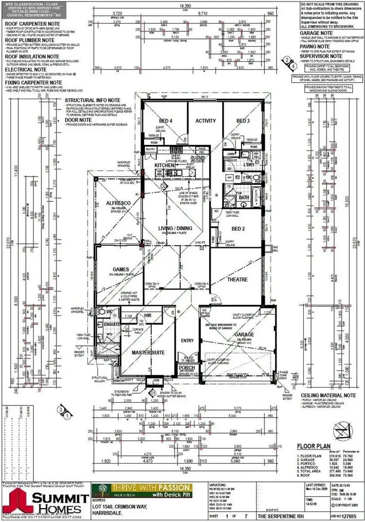 Floorplan of Homely house listing, 25 Crimson Way, Harrisdale WA 6112