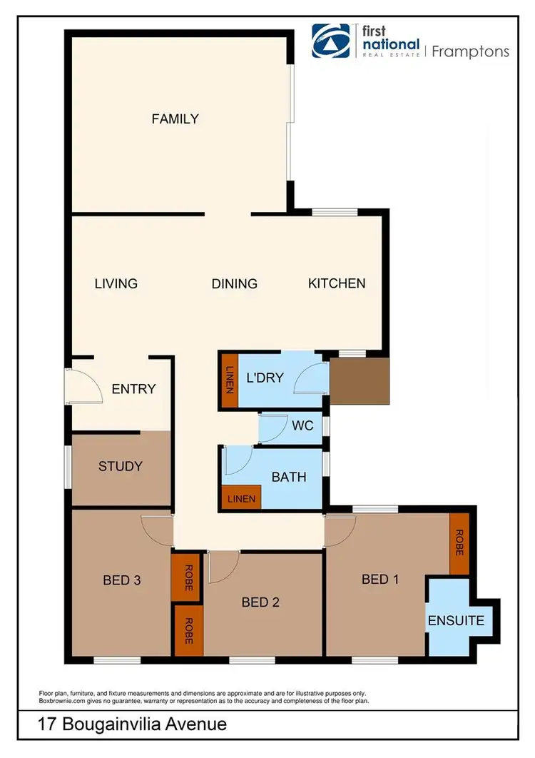Floorplan of Homely house listing, 17 Bougainvilia Avenue, East Side NT 870