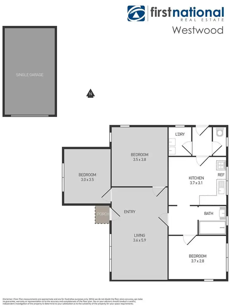 Floorplan of Homely house listing, 48 Maher Road, Laverton VIC 3028