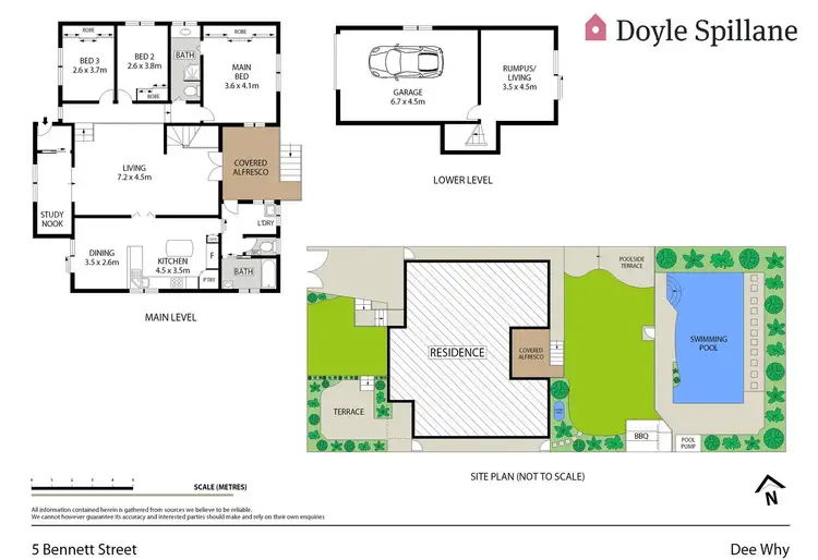 Floorplan of Homely house listing, 5 Bennett Street, Dee Why NSW 2099