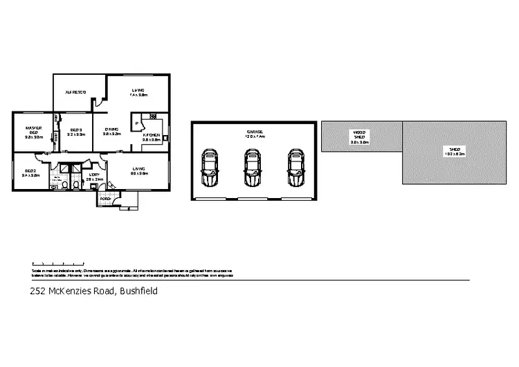 Floorplan of Homely house listing, 252 McKenzies Road, Bushfield VIC 3281