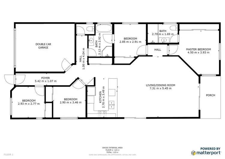 Floorplan of Homely house listing, 15 Tillys Place, Burleigh Heads QLD 4220