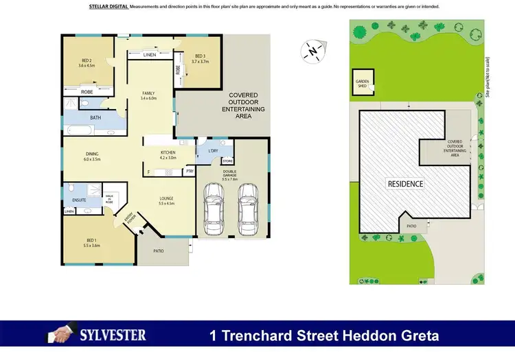 Floorplan of Homely house listing, 1 Trenchard Street, Heddon Greta NSW 2321